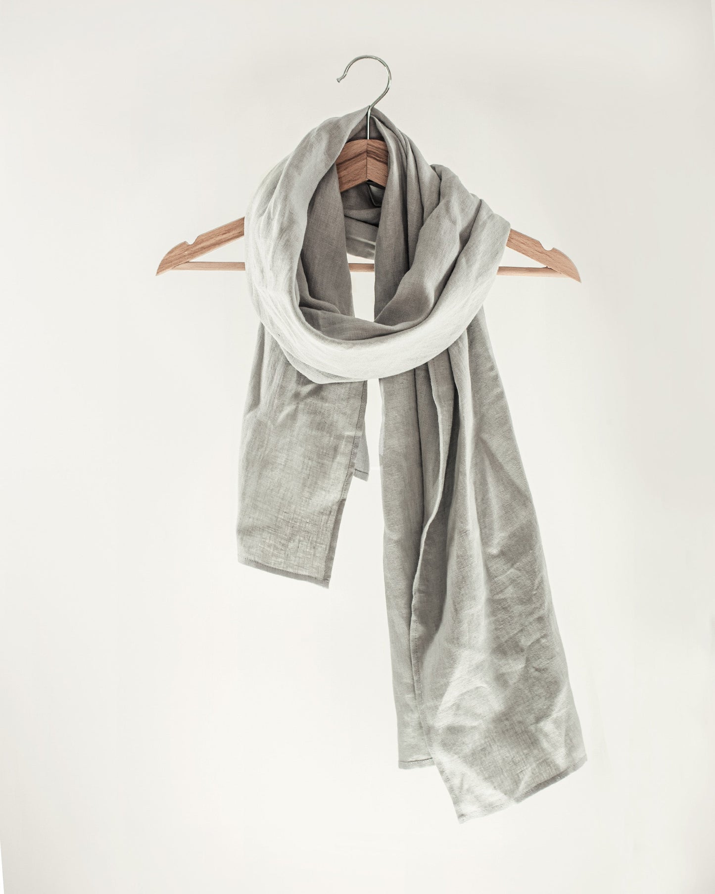 Pale Pink linen scarf