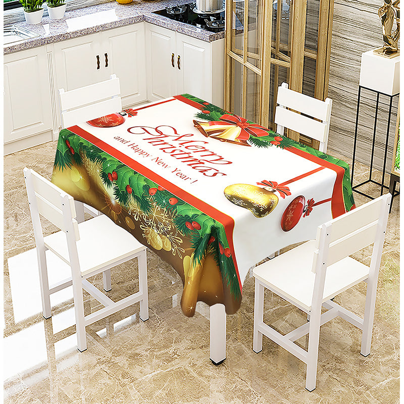 Urijk  Xmas Wedding Party Tablecloth Antifouling