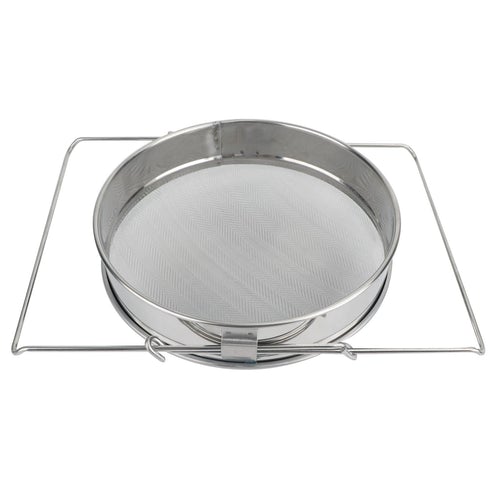 Stainless Steel Double-layer Bee Honey Sieve Filtration, Strainer