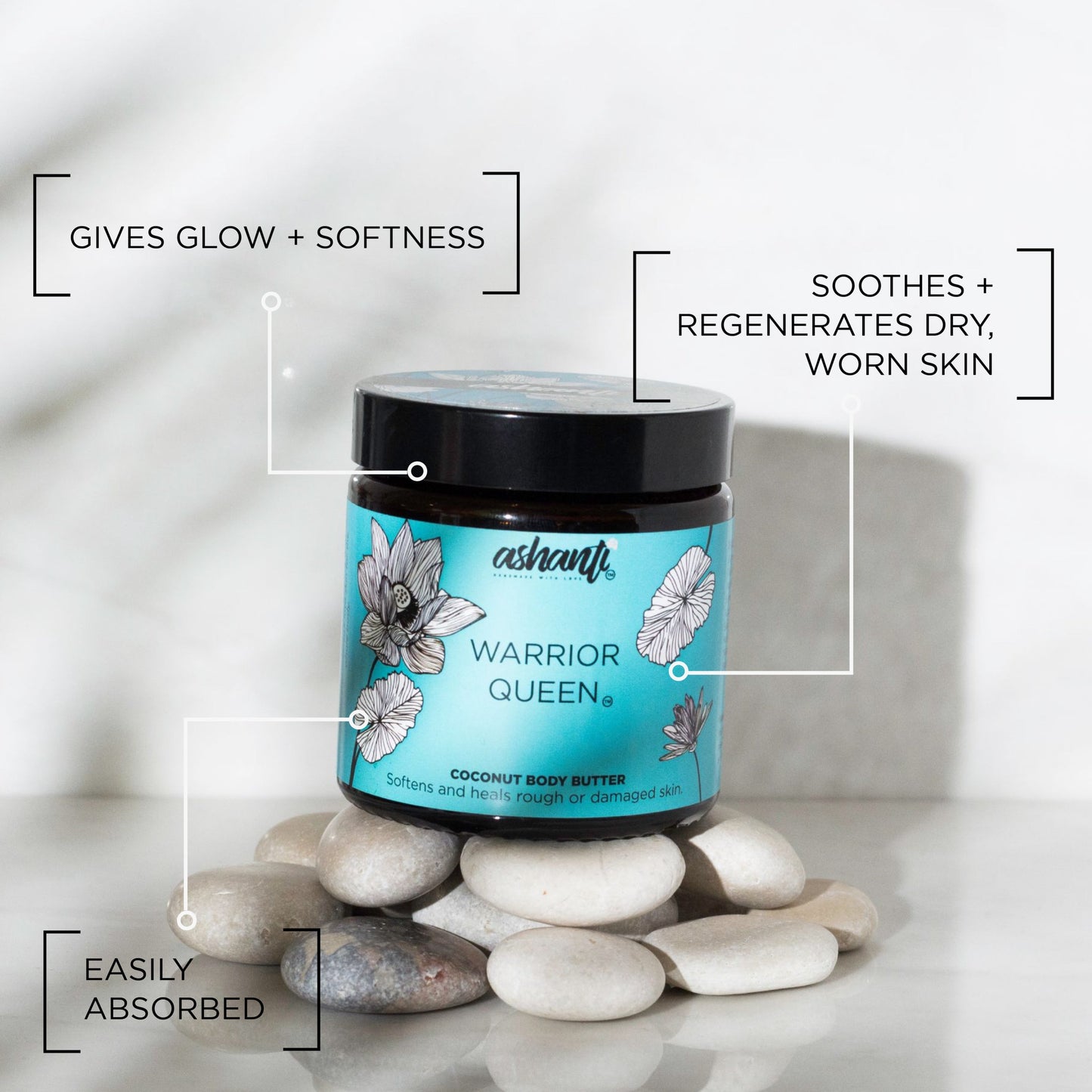 WARRIOR QUEEN - COCONUT BODY BUTTER WARRIOR QUEEN - COCONUT BODY