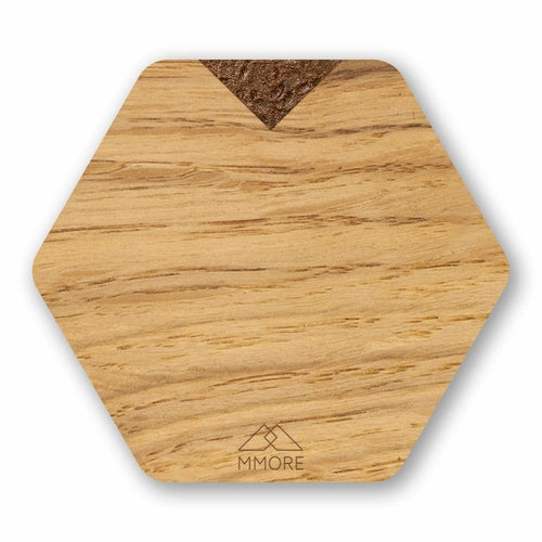 Wooden Coasters - Oak / Set of 4 coasters