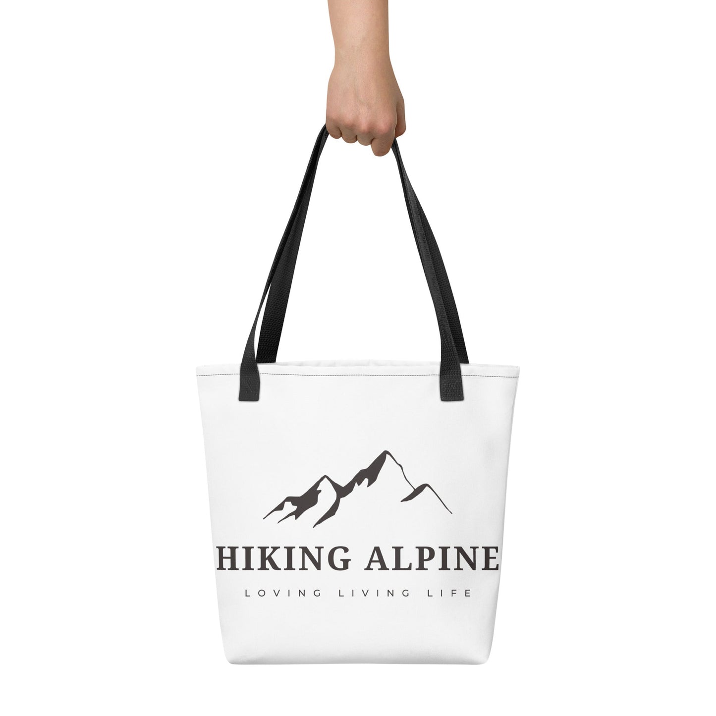 Hiking Alpine Crest Tote Bag