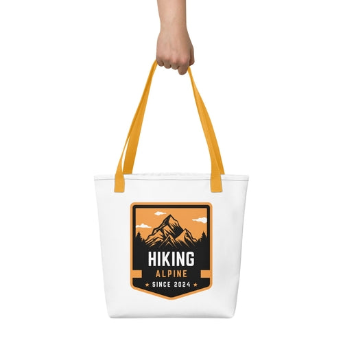 Hiking Alpine Lakes Tote Bag