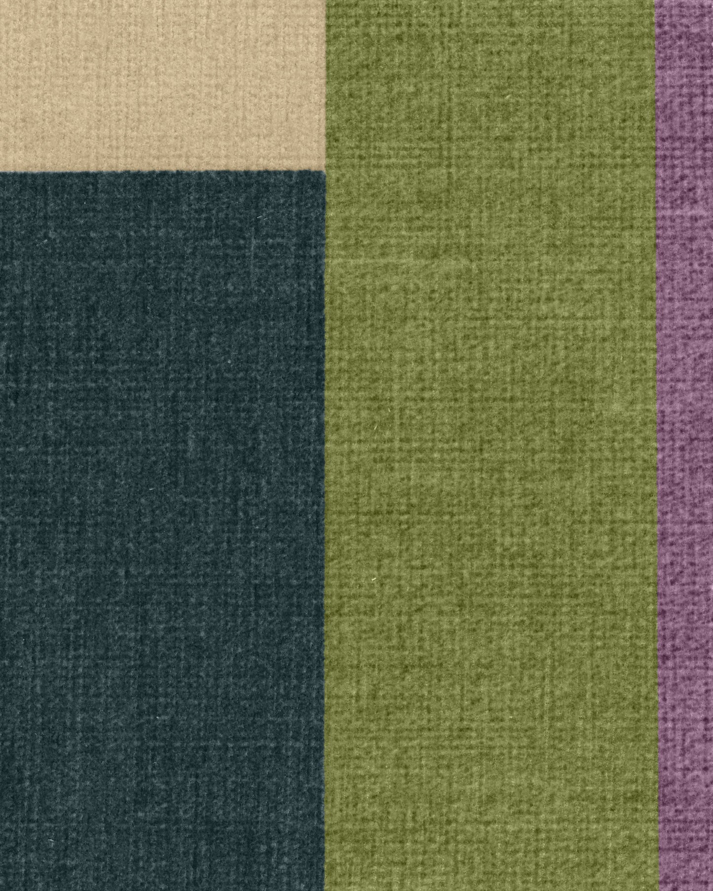 Architectural Digest Breakout Teal & Chartreuse Tufted Rug