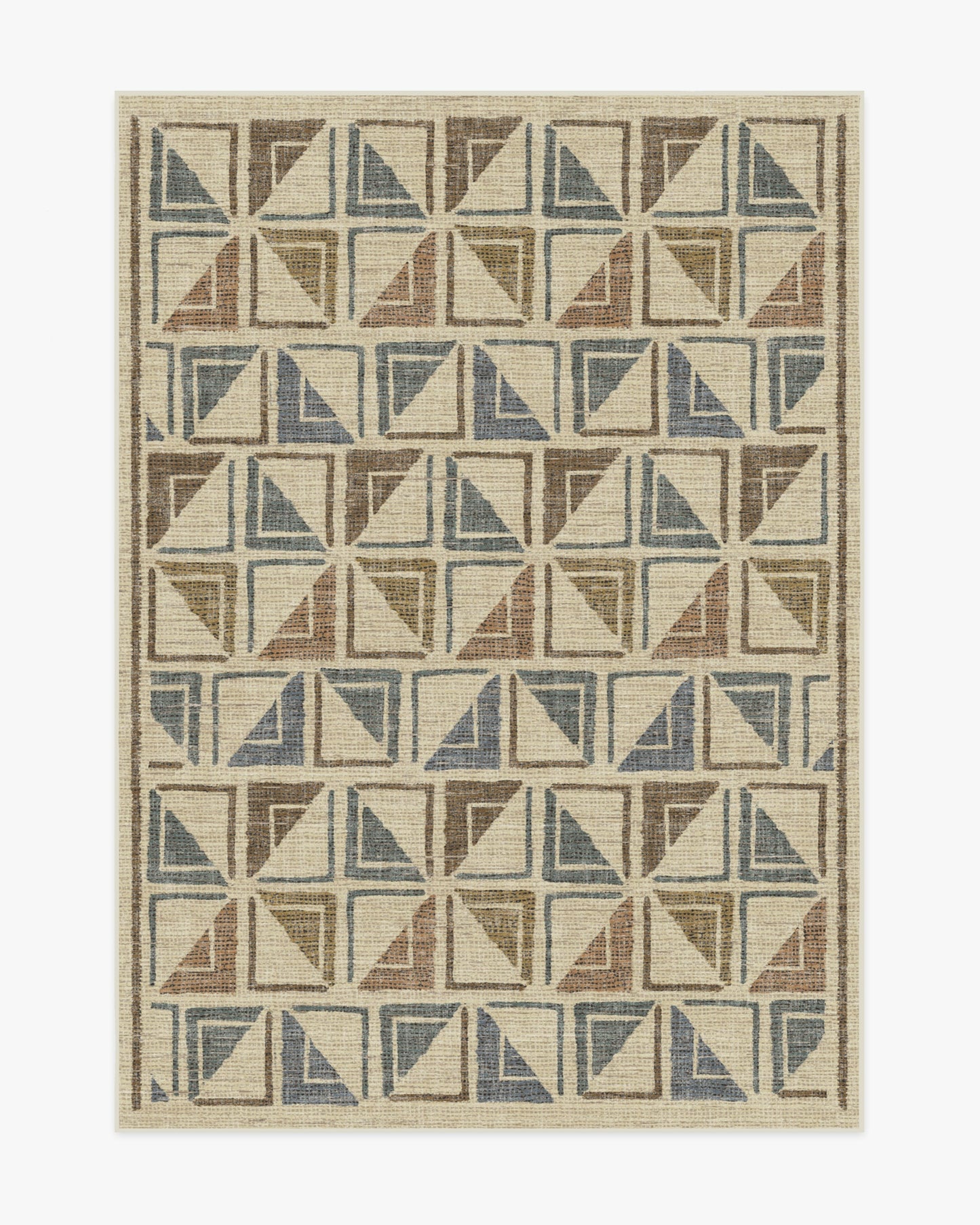 Architectural Digest Vesta Neutral Multicolor Tufted Rug
