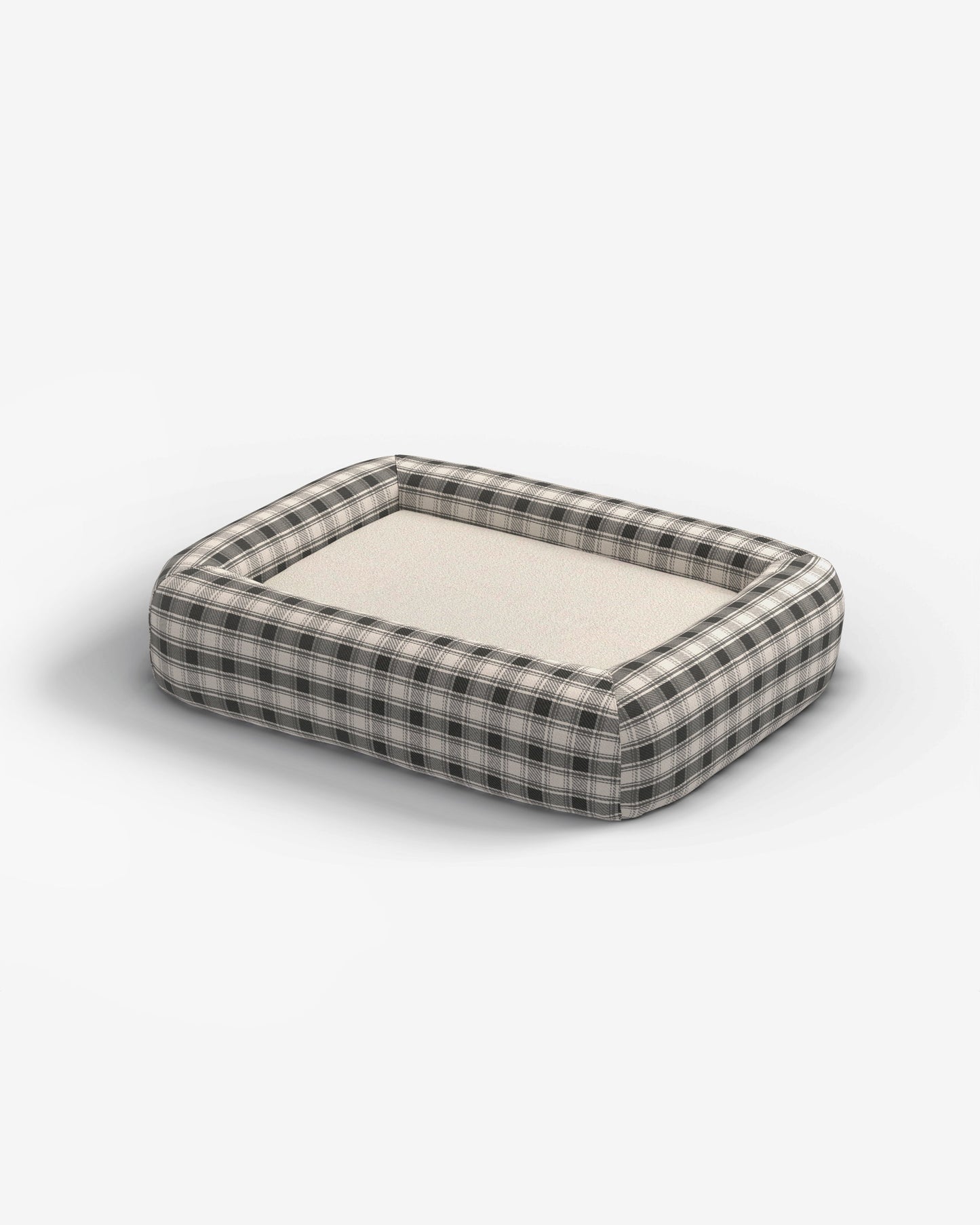 Outdoor Picnic Plaid Rug in PANTONE™ Neptune Green