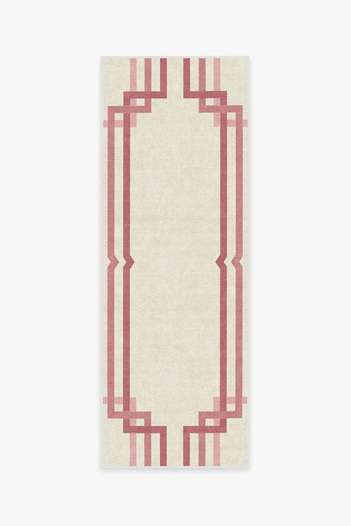 Barbie™ Dreamworld Ivory & Pink Tufted Rug