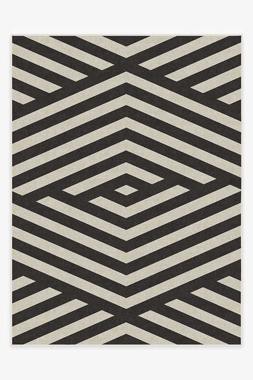 Barbie™ Signature Chevron Charcoal Tufted Rug