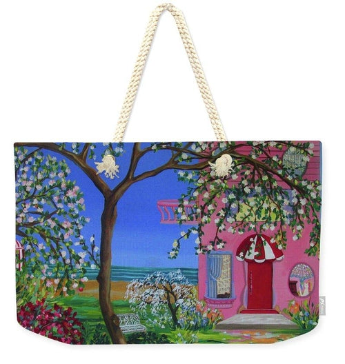 Beach House Cottage - Weekender Tote Bag