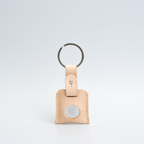 Leather AirTag Keyring