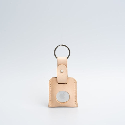 Leather AirTag Keyring