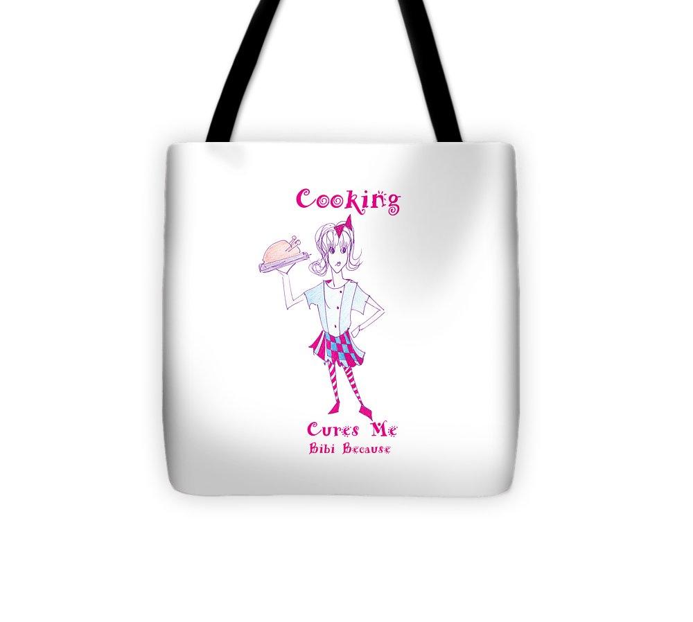 Bibi Because Cooking Cures Me - Tote Bag