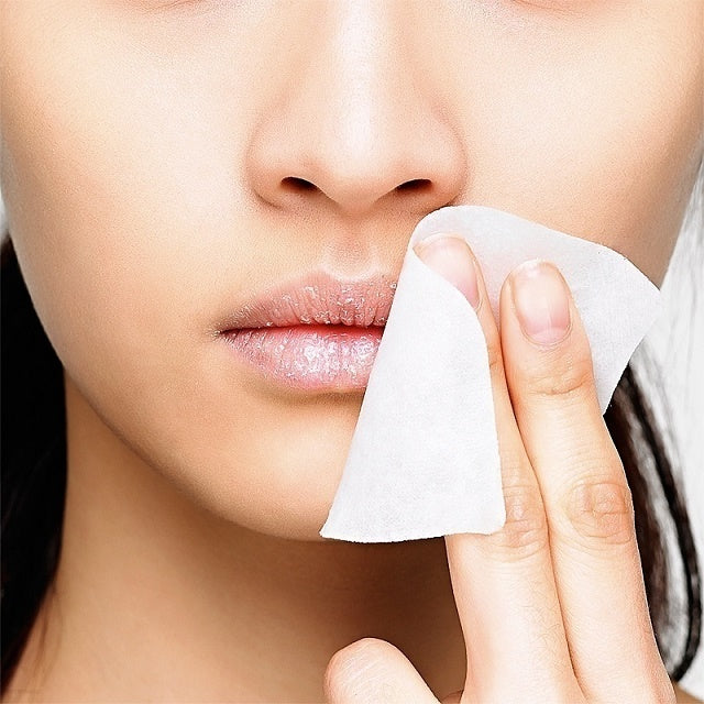 Papier matifiant naturel japonais, papier buvard visage