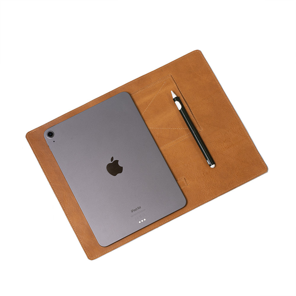 Leather Desktop Mat for iPad