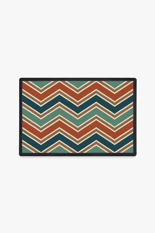 Chevron Multicolor Doormat