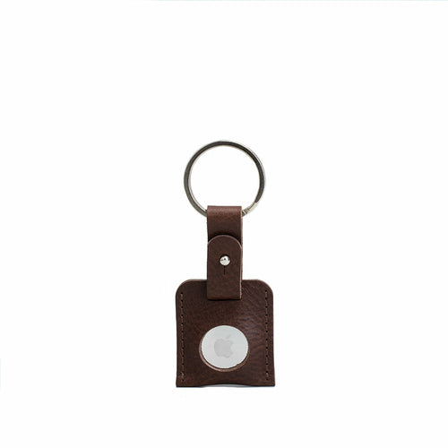 Leather AirTag Keyring