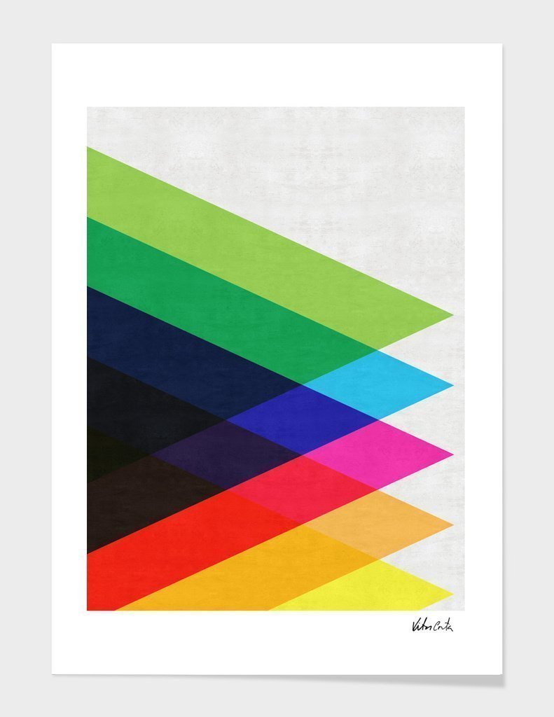Colorful Triangles  Frame
