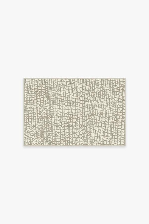 Crackle Light Grey Rug