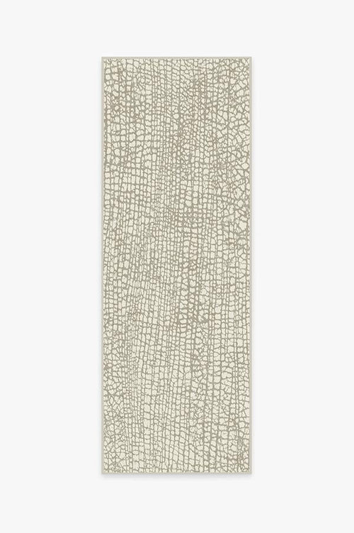 Crackle Light Grey Rug