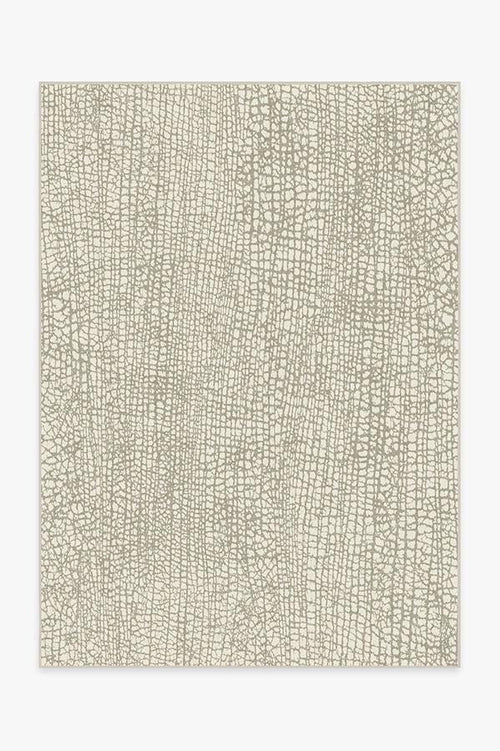 Crackle Light Grey Rug