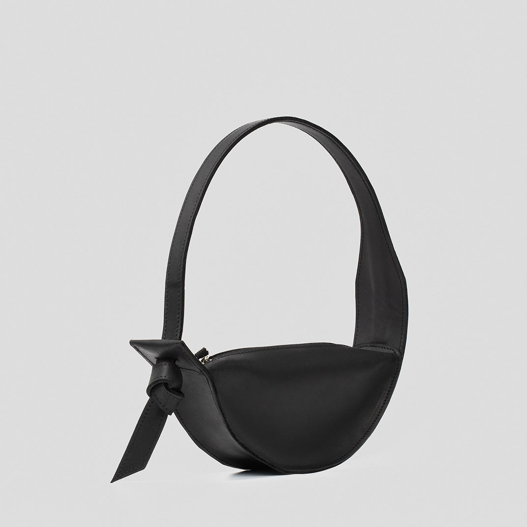 Shoulder Bag - Crescent (Black)