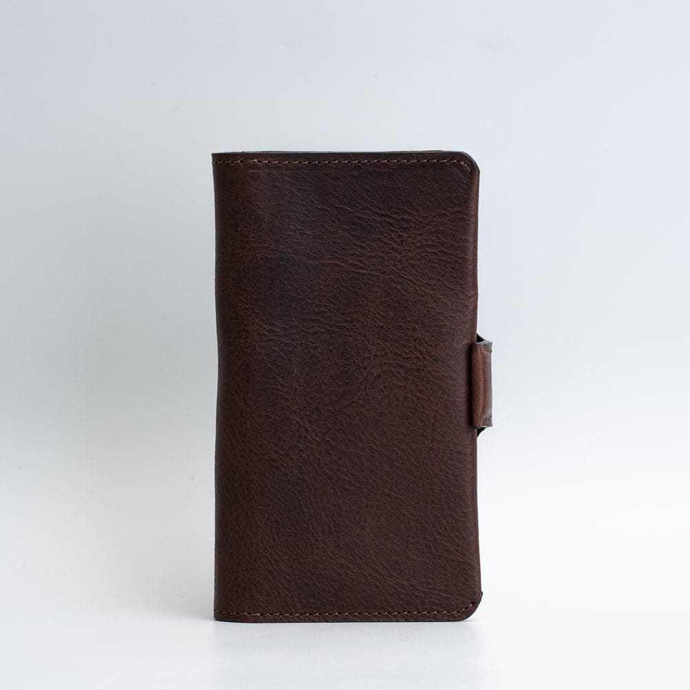 Leather iPhone folio wallet with Magsafe - The Minimalist 2.0 - SALE