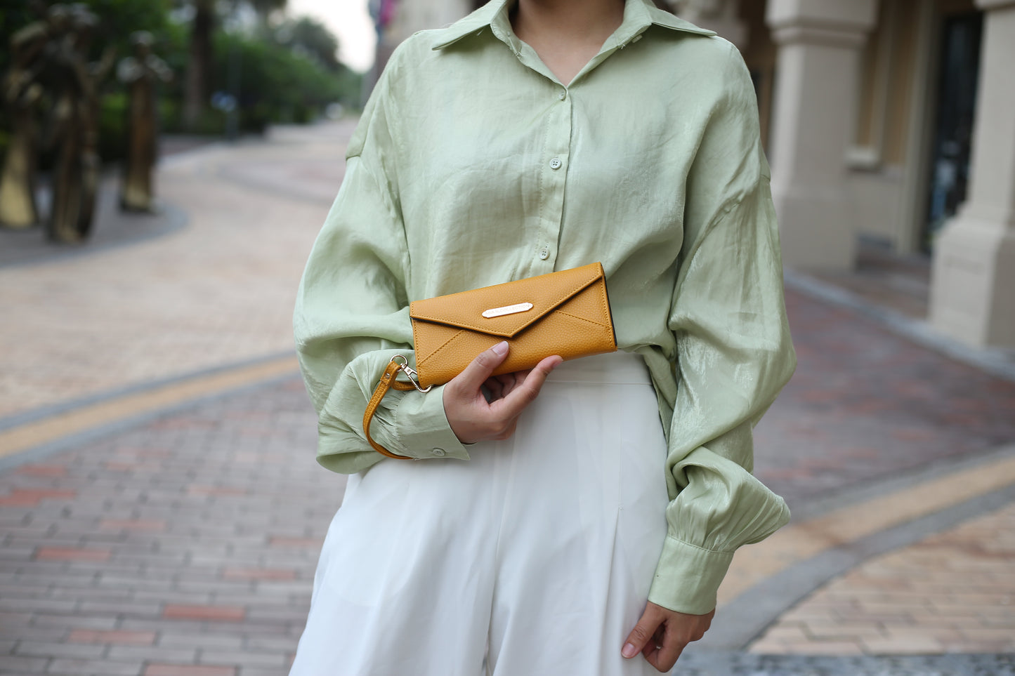 Christine Vegan Leather Women Satchel Bag with wallet