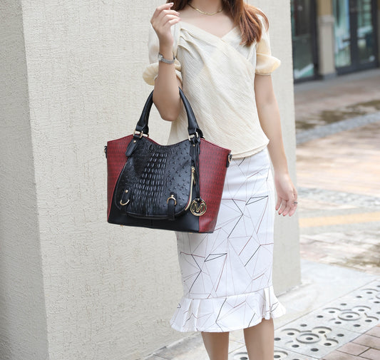 Jacqueline Signature Satchel Handbag