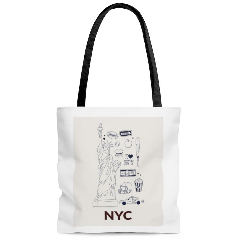 Symbols of NYC Everyday Tote Bag Medium
