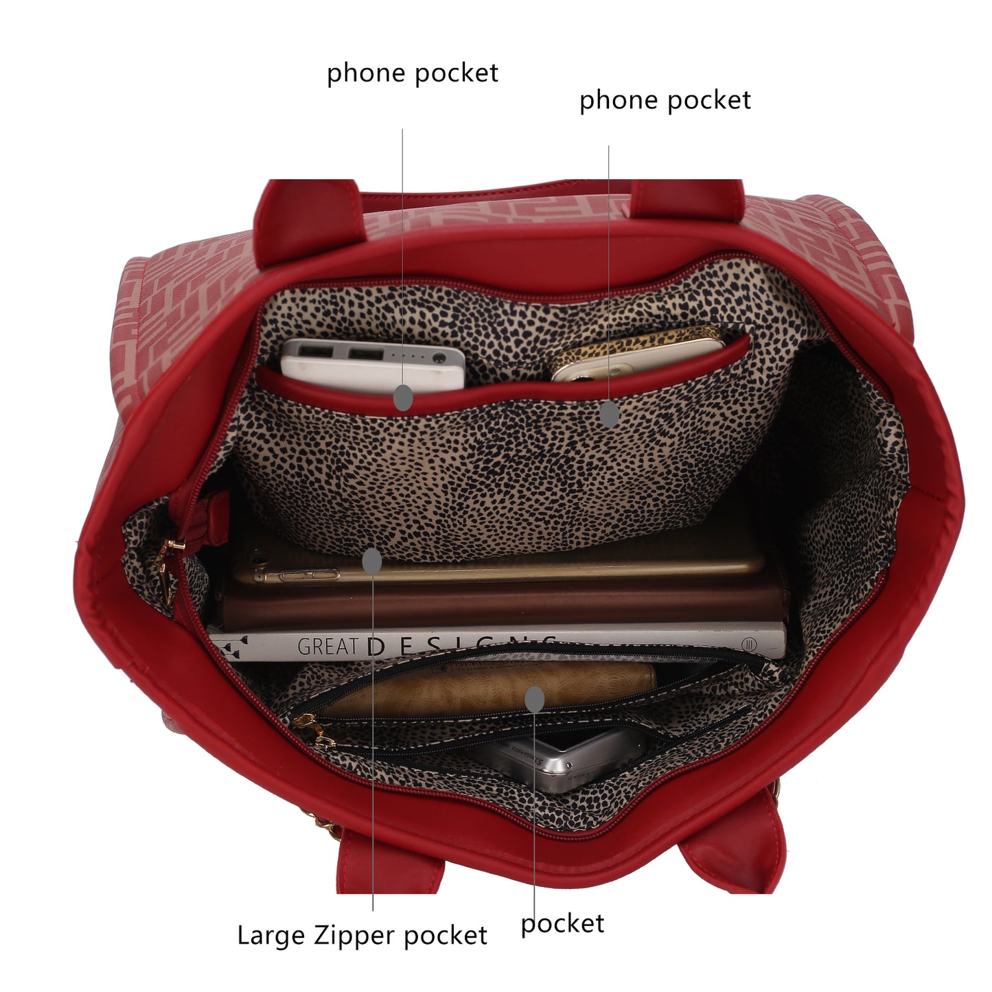 Marlene Vegan Leather Women Tote Bag with Wallet