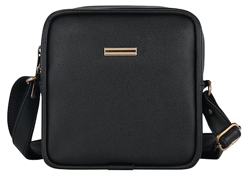 Luxury Stylish Square Crossbody Leather Sling Bag For Men