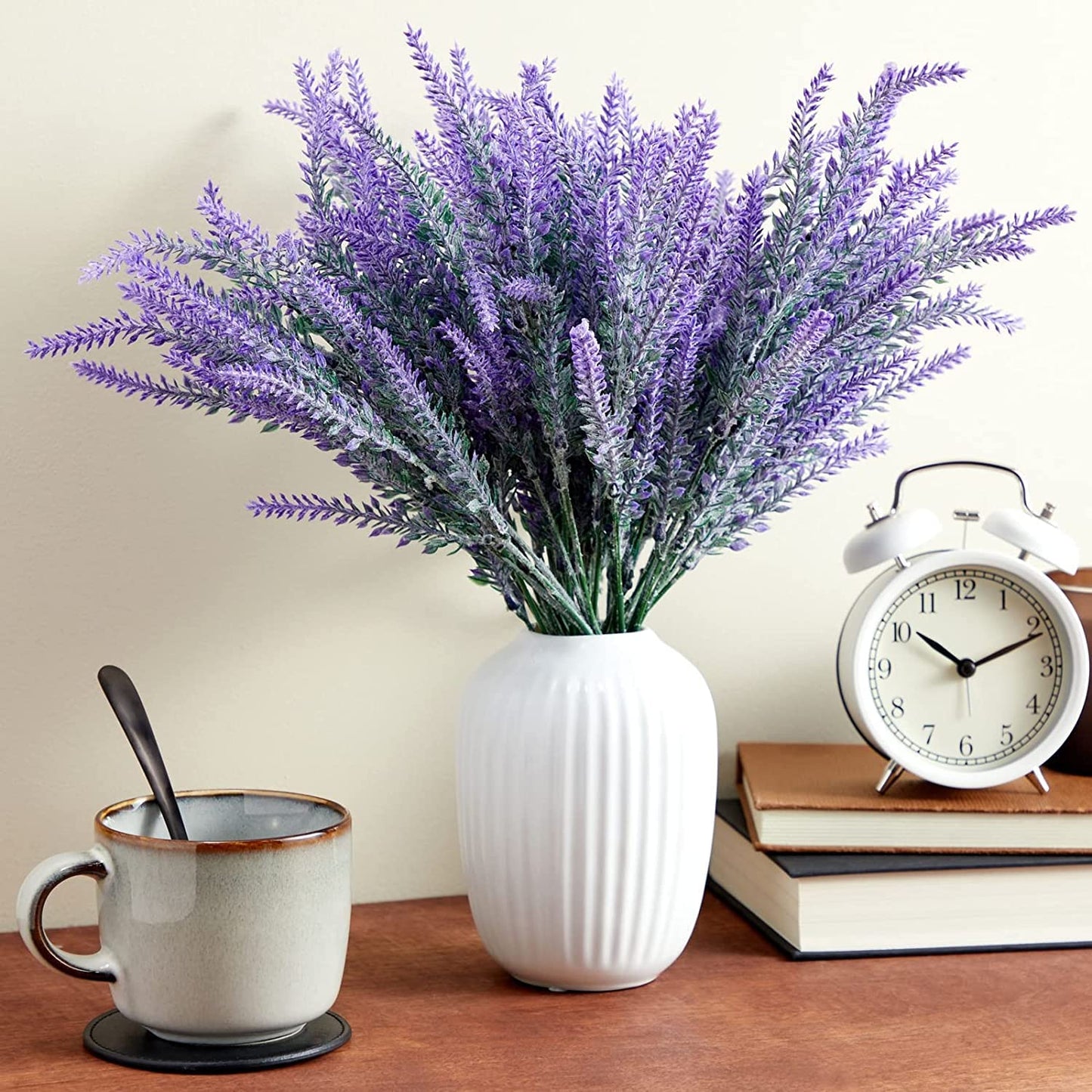 Set Of 4 Artificial Lavender Flowers Plant