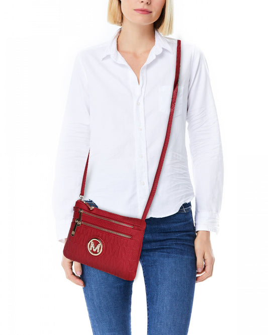 Roonie Milan “M” Signature Crossbody Wristlet