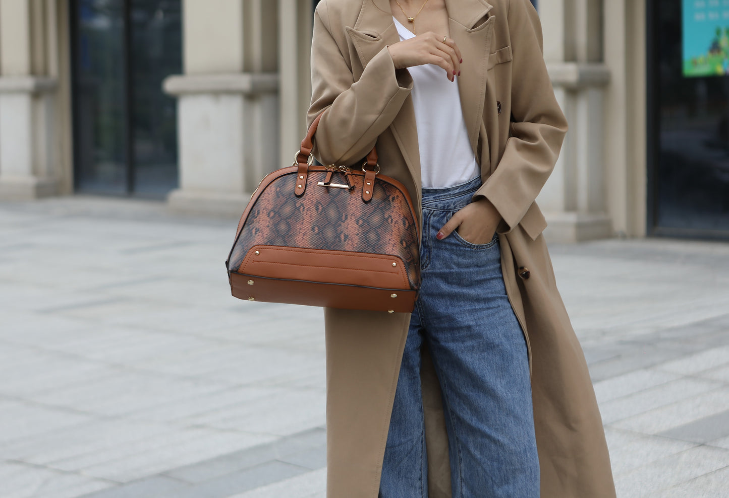 Frida Satchel Handbag