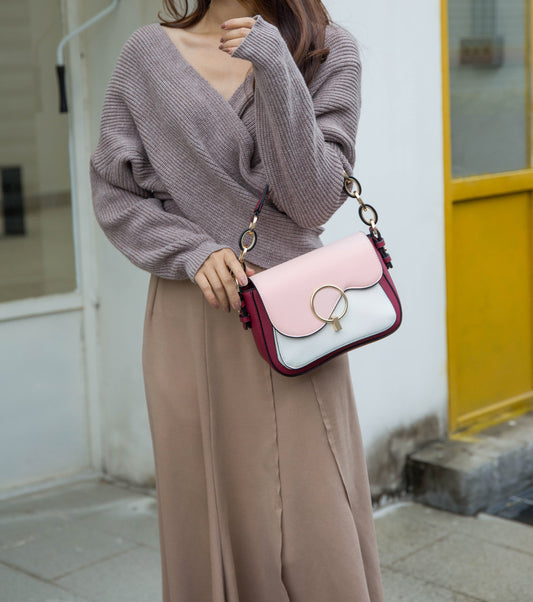 Fantasia Solid Crossbody Bag