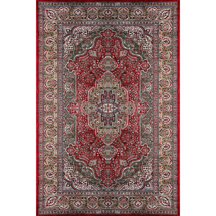 6×9 Ft Handmade Carpet Royal Red Persian
