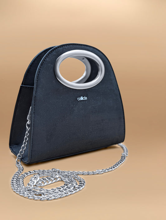 Vegan Mini Black Bag