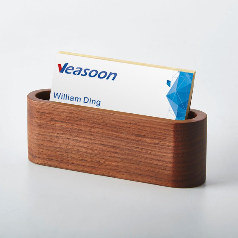 Wood Business Card Holder