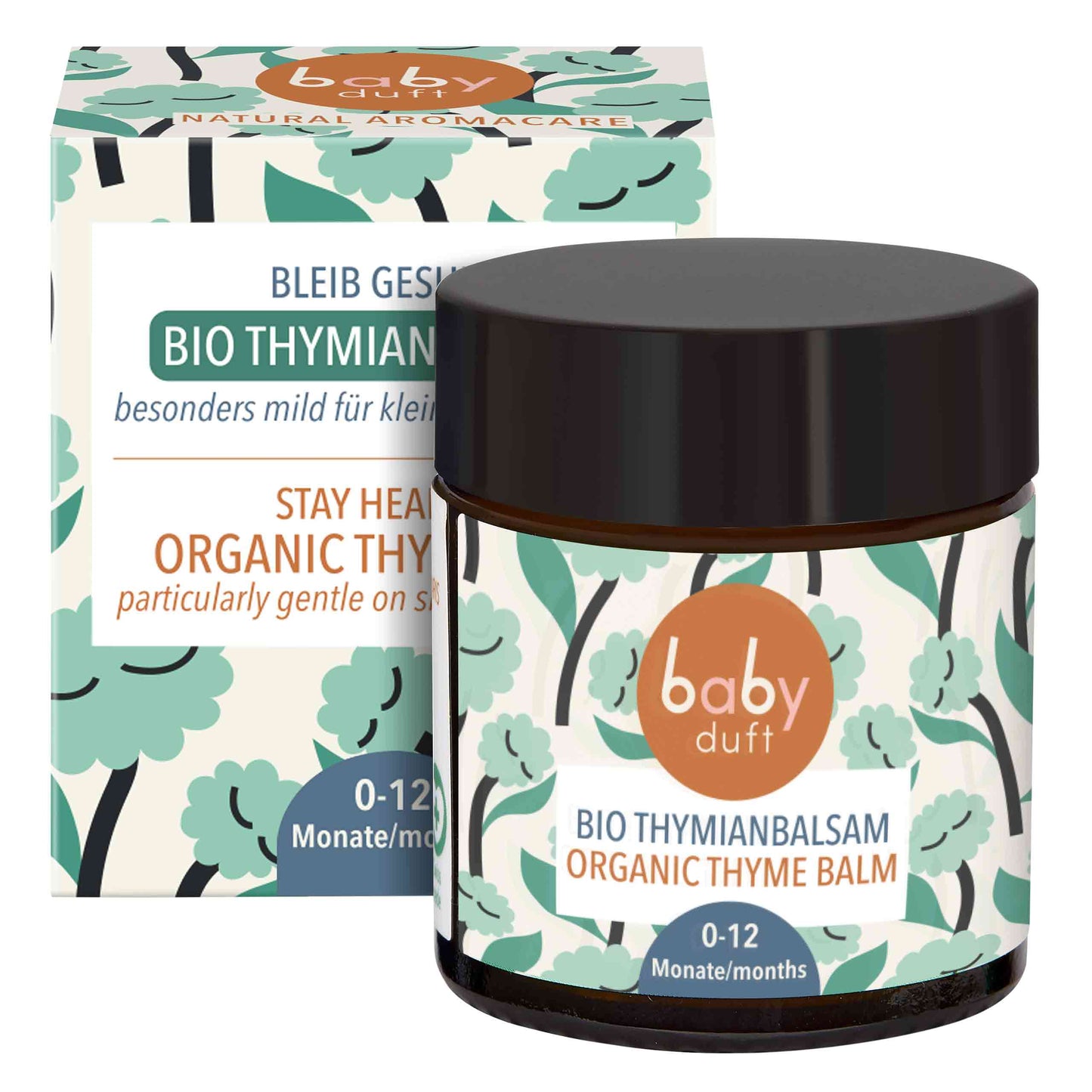 BABYDUFT Stay Healthy Thyme Balm, babies 0-12 month, swissmade