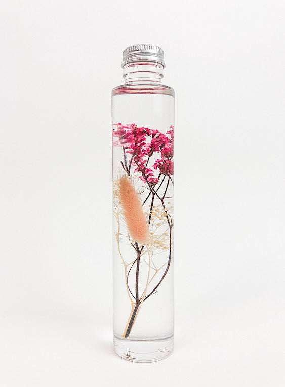 Preserved Flower Bottle, Table Decor, Home Interior, Water Globe