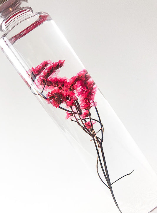 Sea Lavender Preserved Flower, Table Decor, Home Interior, Water Globe