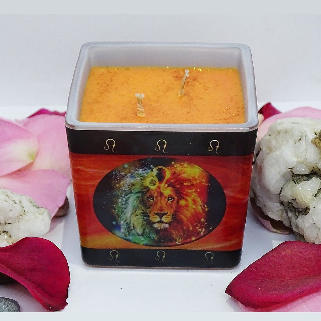 AROMA LEO – SOY CANDLE