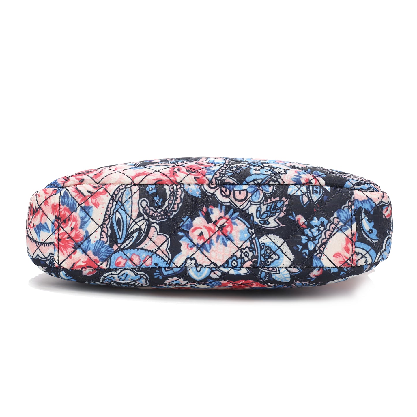 Lainey Quilted Cotton Botanical Pattern Women Crossbody