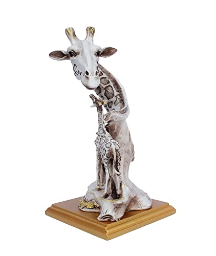 Decorative Giraffe Family Showpiece Table Decor