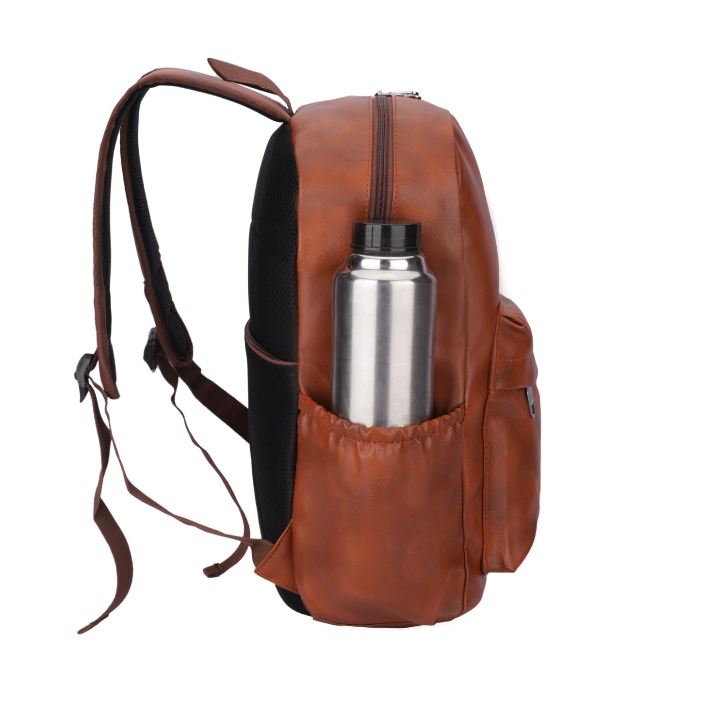 Men's Fashion PU Leather 20L BackPack For College  Size 27X13 CM