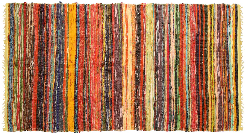 Recycled Cotton Chindi Rug – Eco-Friendly