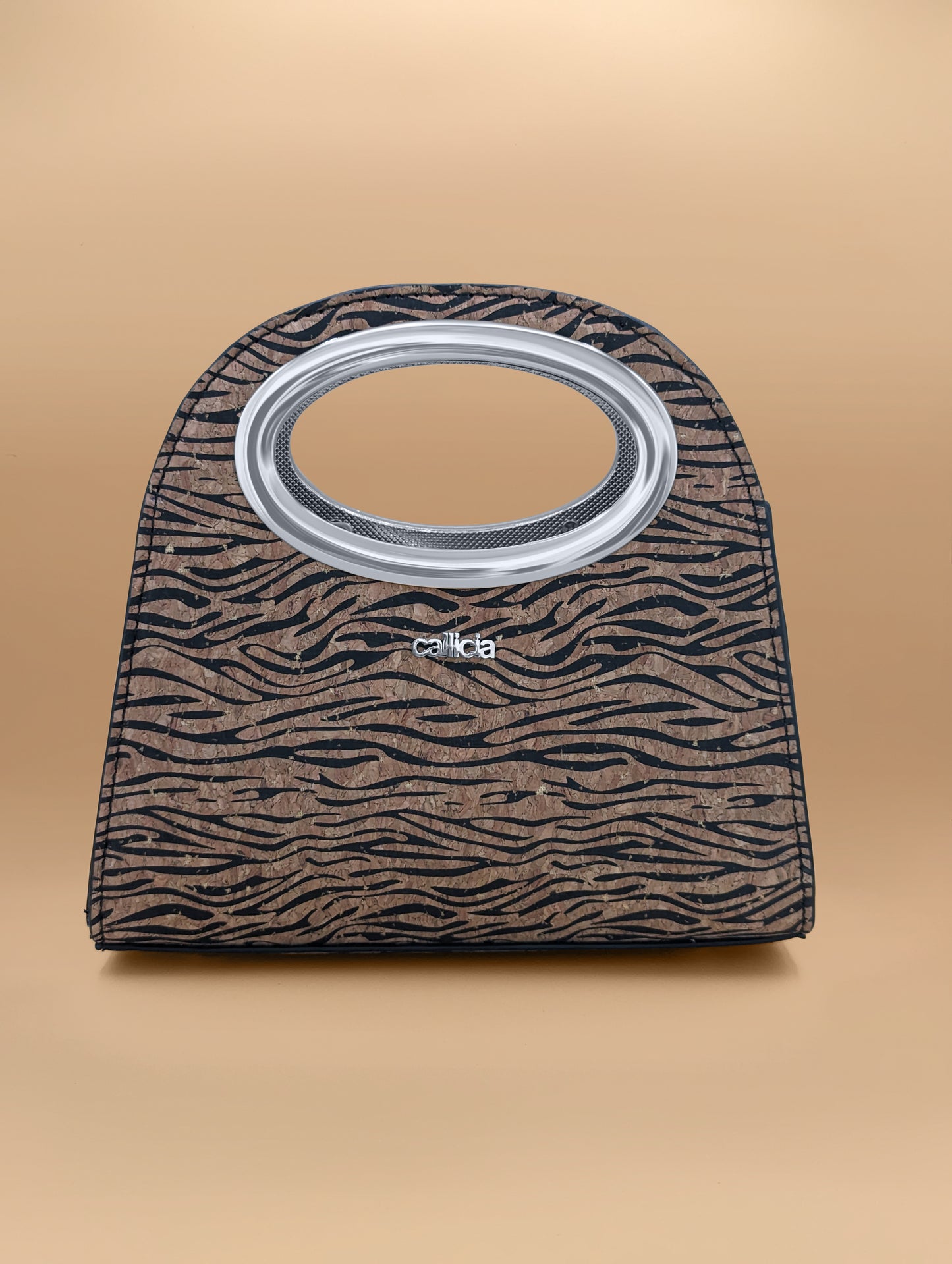 Vegan Mini Zebra Bag