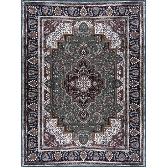 9×12 ft Handmade Royal Gray Persian Silk Carpet