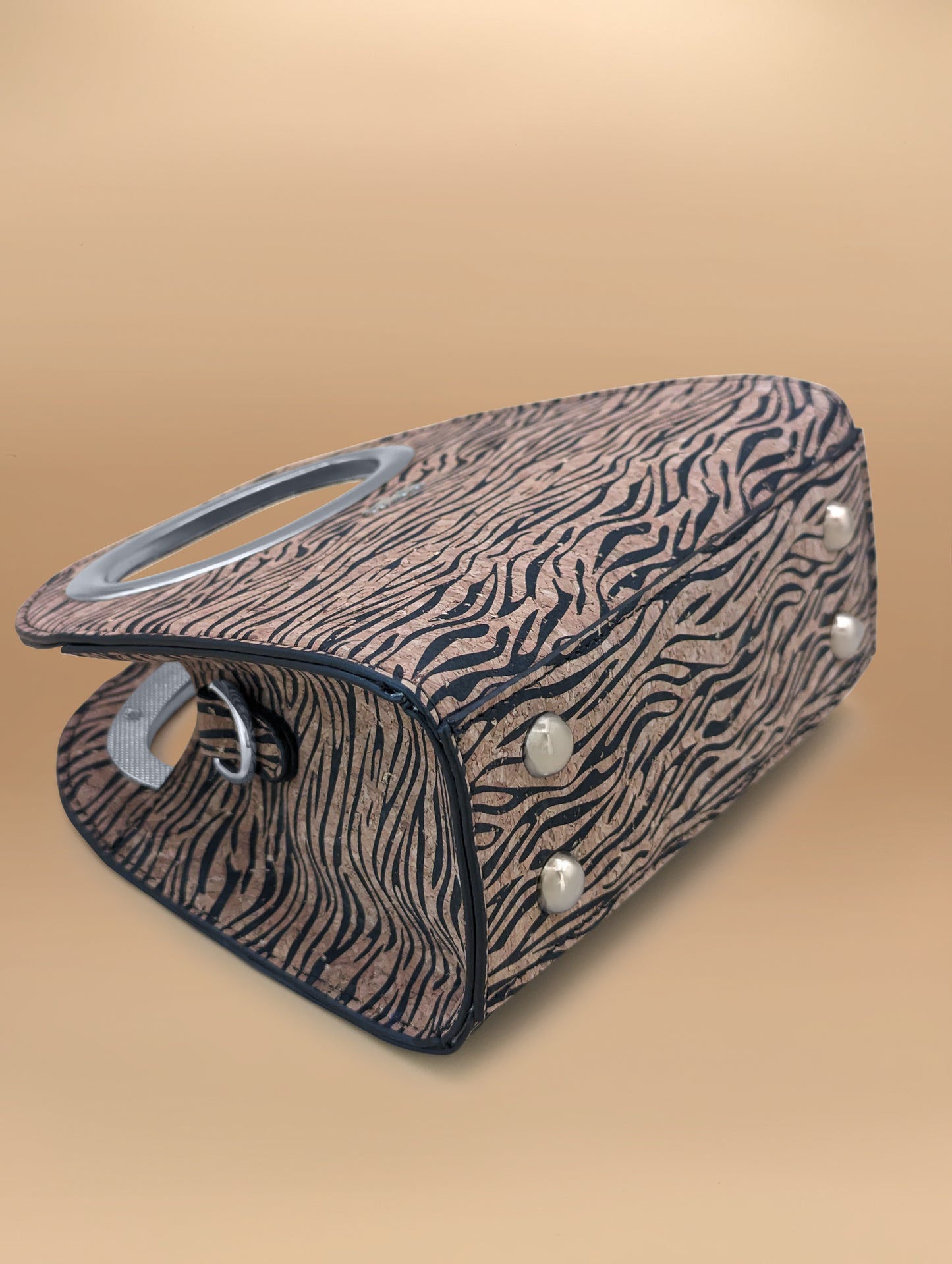 Vegan Mini Zebra Bag