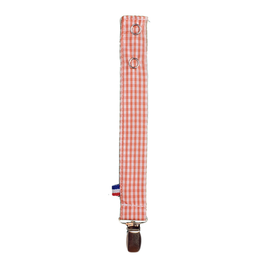 Organic Cotton Pacifier Clip - Vichy